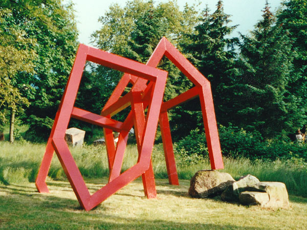 Ti penso spesso-Skulptur von F. Jörg Haberland Nord Art